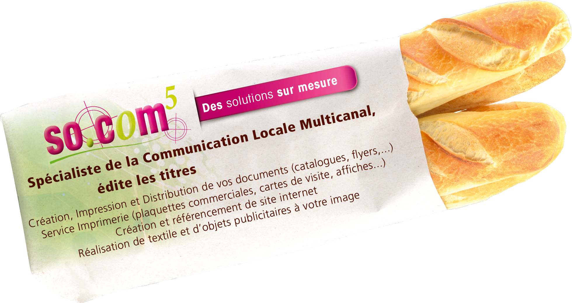 sac à pain publicitaire